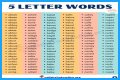 List of 5 Letter Words Ending With 'sly'